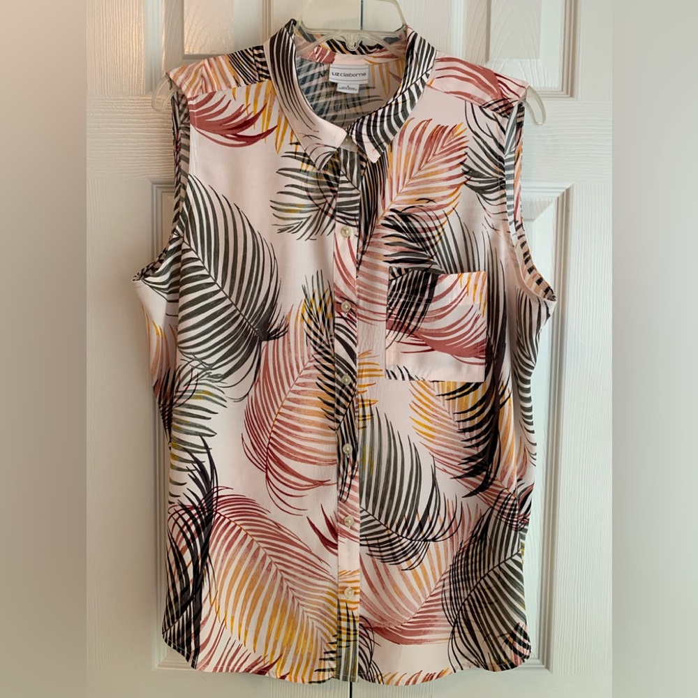 Tops, Liz Claiborne, size L, multicolour